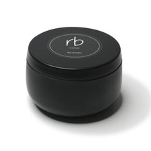 Load image into Gallery viewer, rosbas Napoli Collection, black metallic tin, 6 oz
