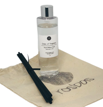 Load image into Gallery viewer, rosbas reed diffuser refill with sticks, 6 oz