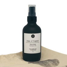 Load image into Gallery viewer, Rosbas Room Sprays - Scented - 4 oz Black Bottle
