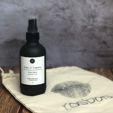 Load image into Gallery viewer, Rosbas Room Sprays - Scented - 4 oz Black Bottle