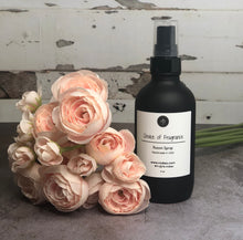 Load image into Gallery viewer, Rosbas Room Sprays - Scented - 4 oz Black Bottle
