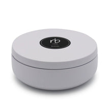 Load image into Gallery viewer, rosbas Milano Collection, metallic tin, white, soy candle, non toxic, eco friendly, hand poured, gifted