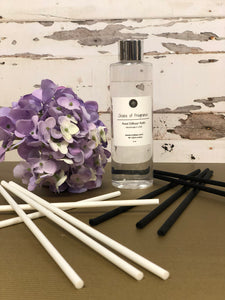 Rosbas Reed Diffusers and Sticks Refill Set - Scented - 6 oz Bottle